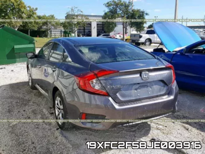 19XFC2F58JE003916 фото 4