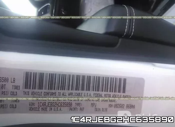 1C4RJEBG2HC635890 фото 9