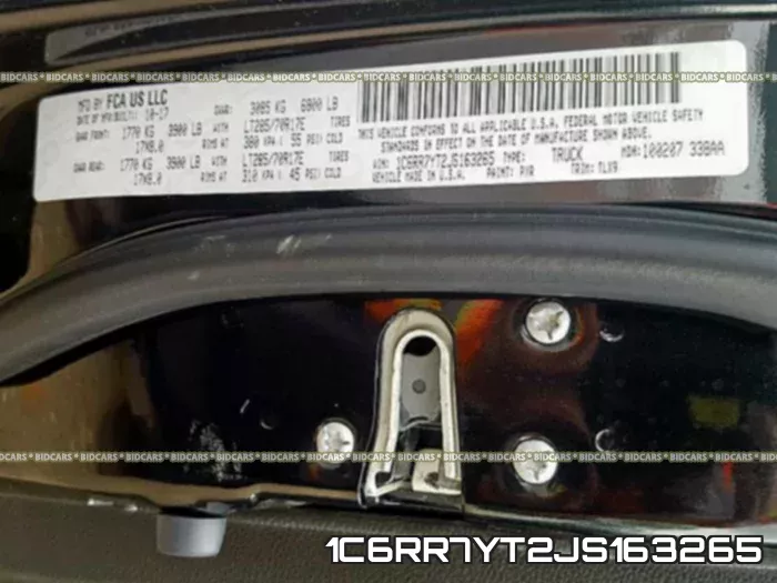 1C6RR7YT2JS163265 фото 2