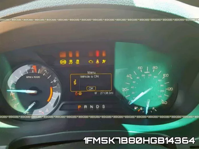 1FM5K7B80HGB14364 фото 9