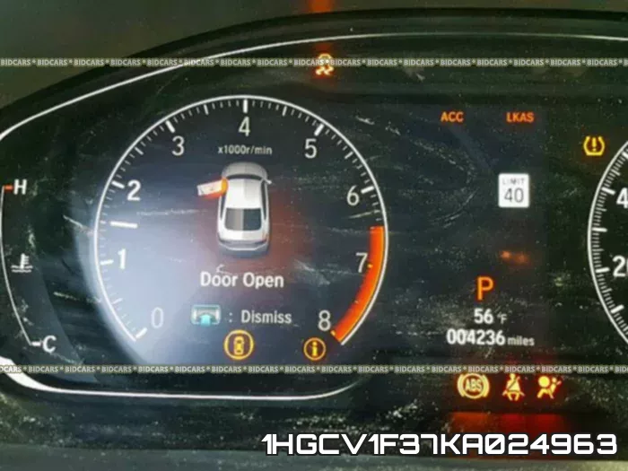 1HGCV1F37KA024963 фото 9
