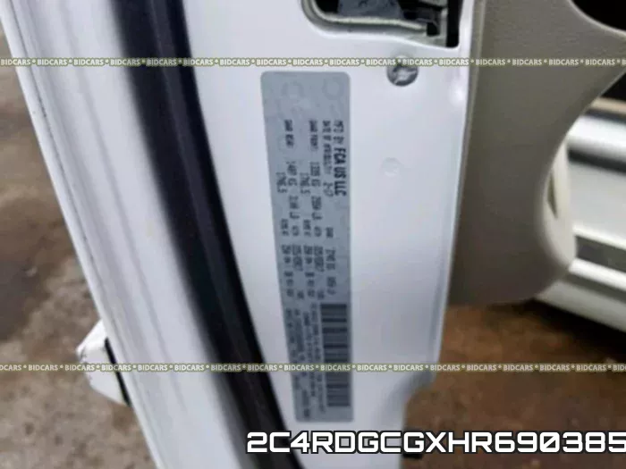 2C4RDGCGXHR690385 фото 2