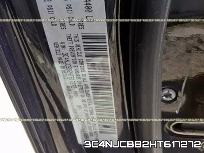 3C4NJCBB2HT617272 фото 2