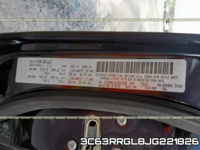 3C63RRGL8JG221826 фото 2