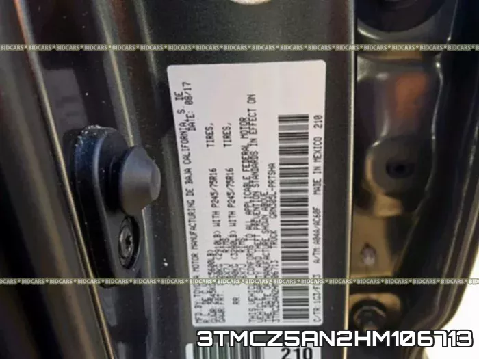 3TMCZ5AN2HM106713 фото 2