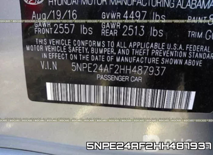 5NPE24AF2HH487937 фото 10