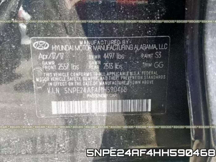 5NPE24AF4HH590468 фото 2