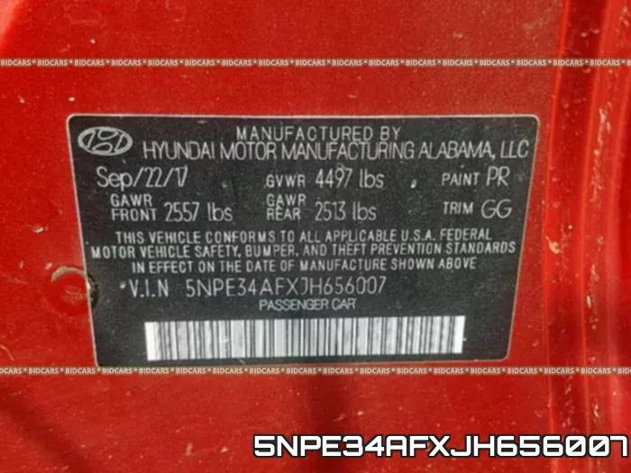 5NPE34AFXJH656007 фото 2