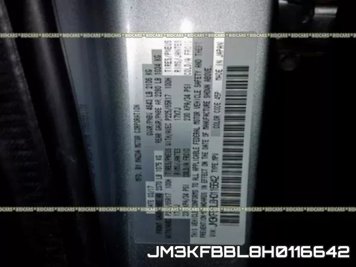 JM3KFBBL8H0116642 фото 2