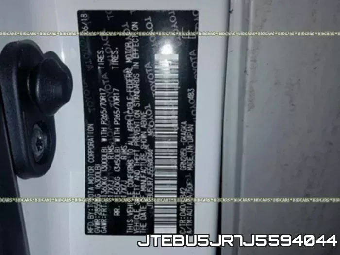 JTEBU5JR7J5594044 фото 2