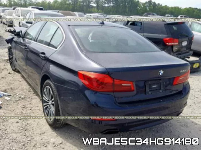 WBAJE5C34HG914180 фото 4