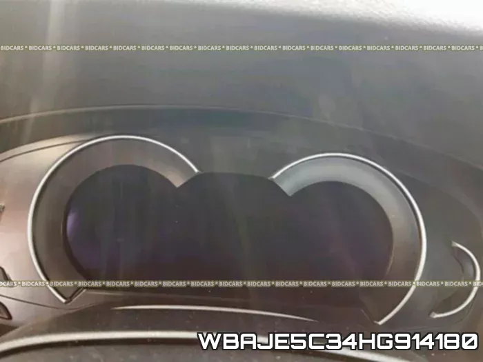 WBAJE5C34HG914180 фото 9