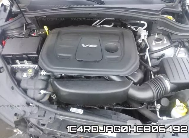 1C4RDJAG0HC806492 фото 2