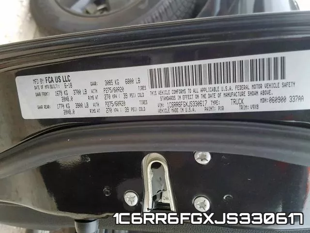 1C6RR6FGXJS330617 фото 2
