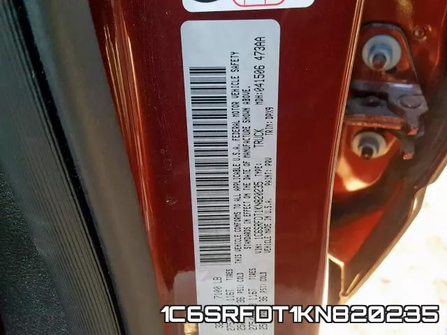 1C6SRFDT1KN820235 фото 2
