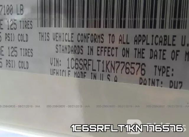 1C6SRFLT1KN776576 фото 9