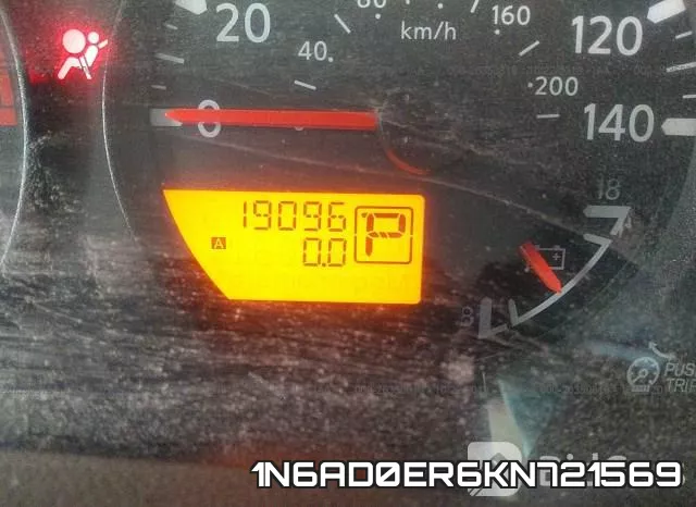 1N6AD0ER6KN721569 фото 8