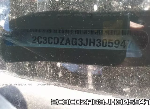 2C3CDZAG3JH305947 фото 9