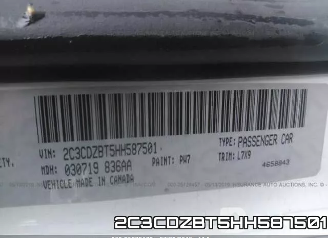 2C3CDZBT5HH587501 фото 10