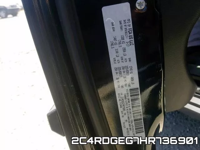 2C4RDGEG7HR736901 фото 2