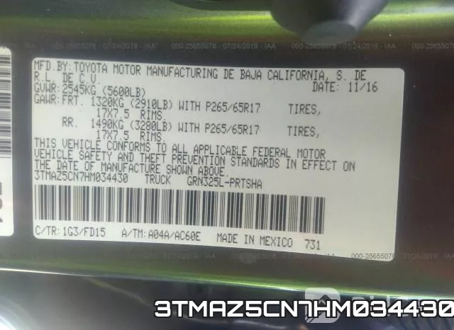 3TMAZ5CN7HM034430 фото 10