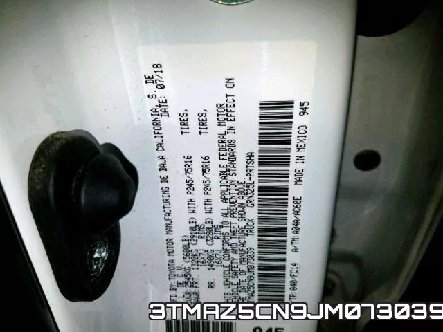 3TMAZ5CN9JM073039 фото 2