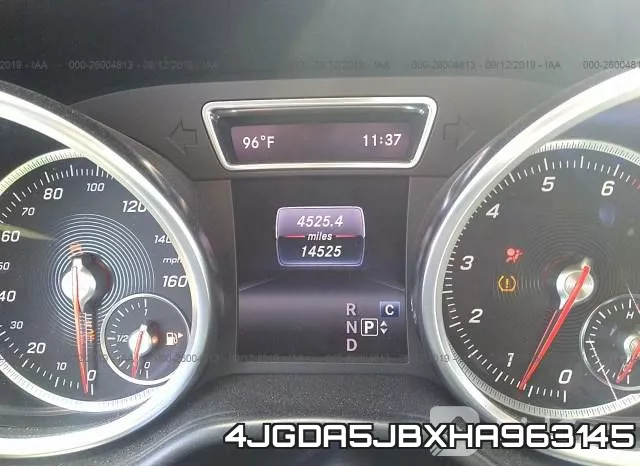4JGDA5JBXHA963145 фото 8