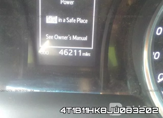4T1B11HK8JU083202 фото 8