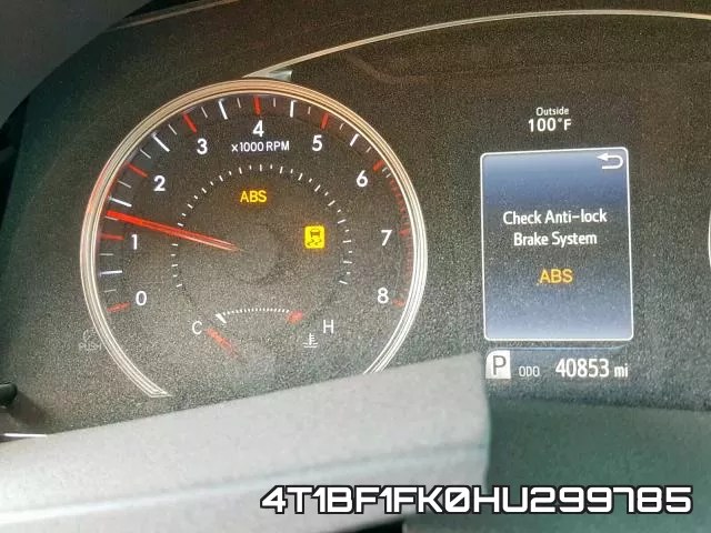 4T1BF1FK0HU299785 фото 9
