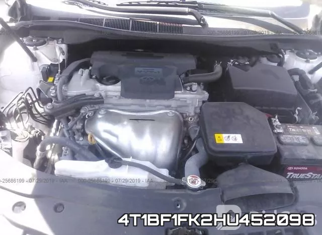 4T1BF1FK2HU452098 фото 2