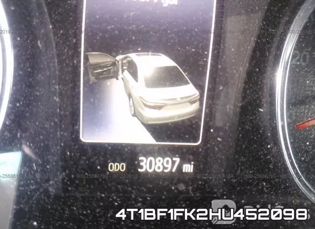 4T1BF1FK2HU452098 фото 8