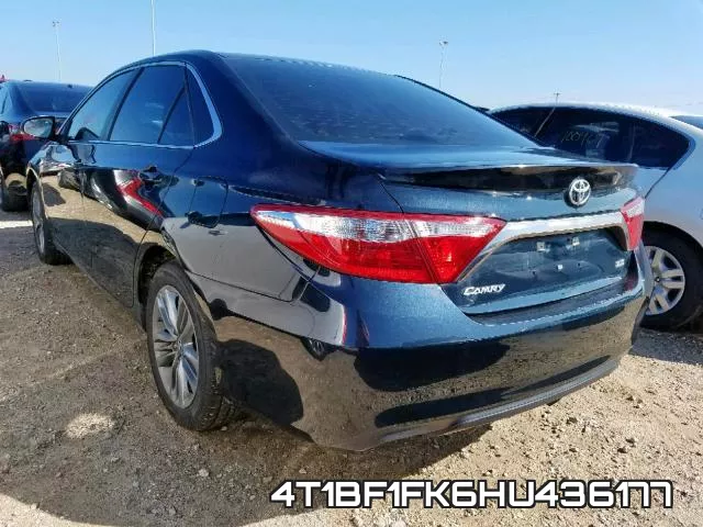 4T1BF1FK6HU436177 фото 4