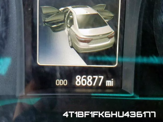 4T1BF1FK6HU436177 фото 9