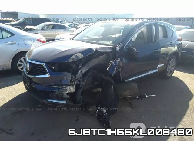 5J8TC1H55KL008480 фото 3