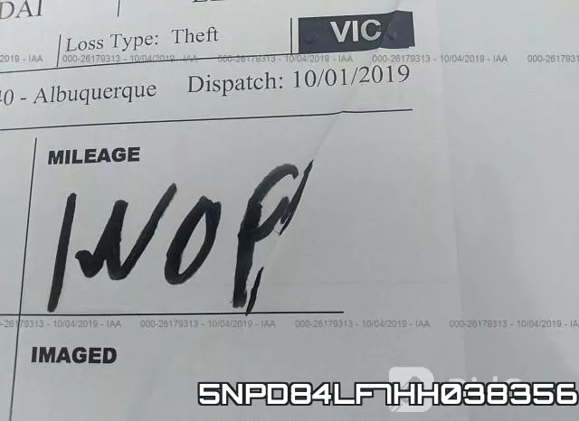 5NPD84LF7HH038356 фото 8