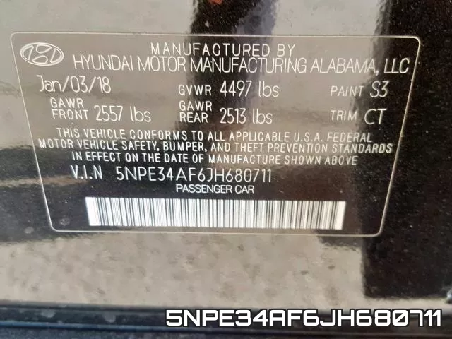 5NPE34AF6JH680711 фото 2