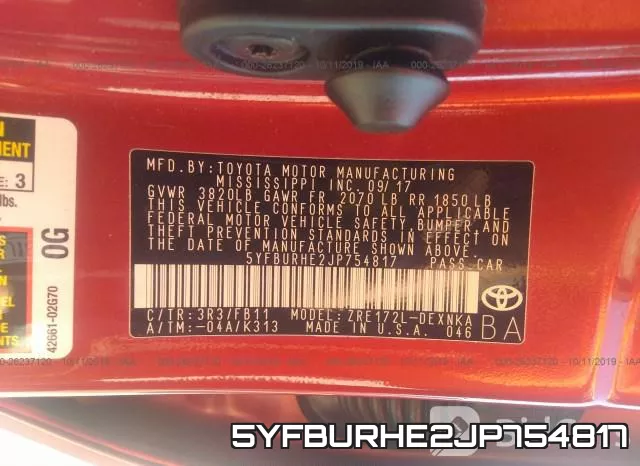 5YFBURHE2JP754817 фото 10