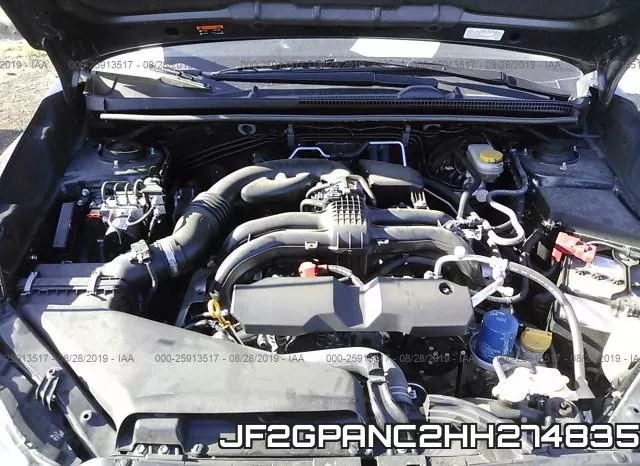 JF2GPANC2HH274835 фото 2