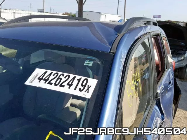 JF2SJABC9JH540504 фото 2