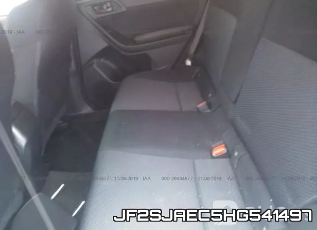 JF2SJAEC5HG541497 фото 9