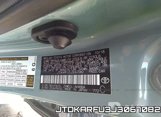 JTDKARFU3J3067082 фото 10
