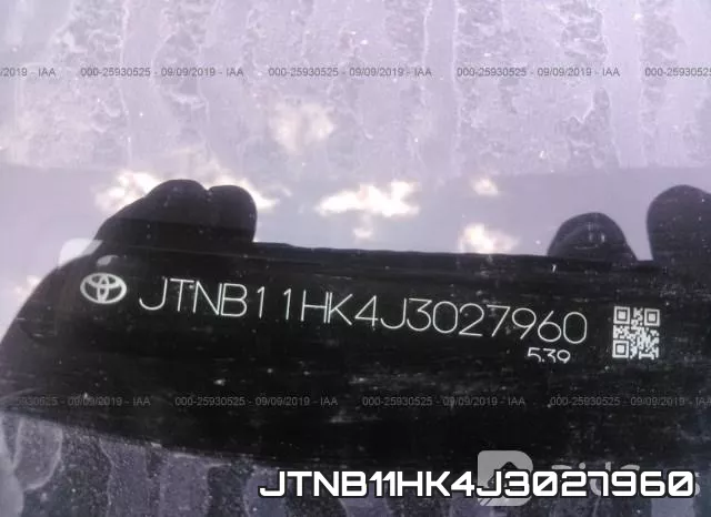 JTNB11HK4J3027960 фото 10