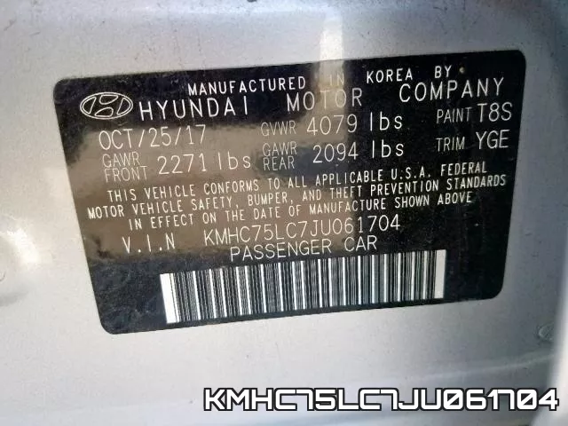 KMHC75LC7JU061704 фото 2