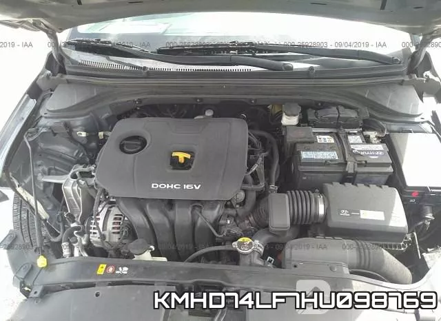 KMHD74LF7HU098769 фото 2