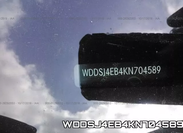 WDDSJ4EB4KN704589 фото 10