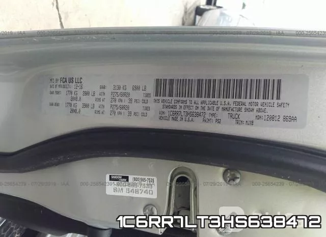 1C6RR7LT3HS638472 фото 10