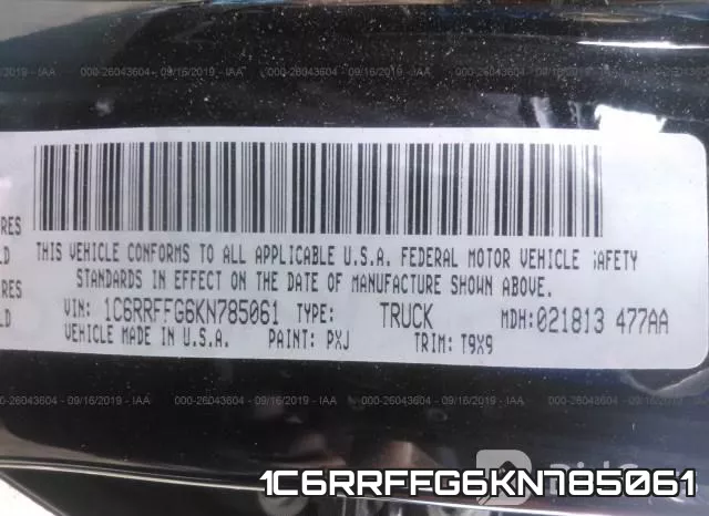 1C6RRFFG6KN785061 фото 10