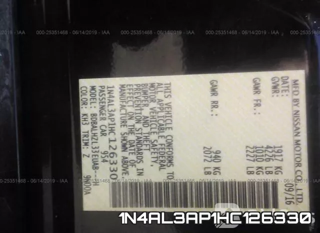 1N4AL3AP1HC126330 фото 10