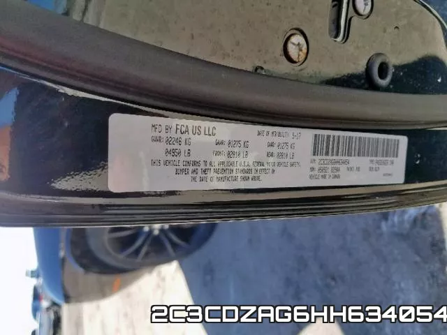 2C3CDZAG6HH634054 фото 2