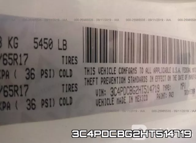 3C4PDCBG2HT514719 фото 10